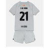 Barcelona Frenkie de Jong #21 Tredjeställ Barn 2022-23 Korta ärmar (+ Korta byxor)